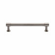 Heritage Brass Cabinet Hardware Satin Nickel / Cabinet Pull Handles / 160mm c/c Heritage Brass - Cabinet Pull Phoenix Design with 16mm Rose 160mm CTC Satin Nicke