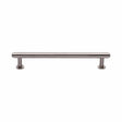 Heritage Brass Cabinet Hardware Satin Nickel / Cabinet Pull Handles / 160mm c/c Heritage Brass - Cabinet Pull Step Design with 16mm Rose 160mm CTC Satin Nickel F