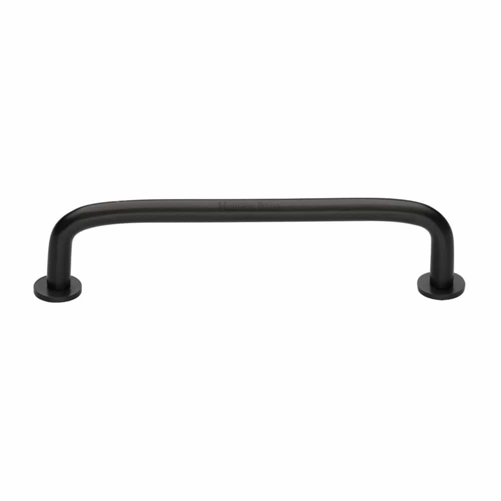 Heritage Brass Cabinet Hardware Matt Bronze / Cabinet Pull Handles / 160mm c/c Heritage Brass - Cabinet Pull Wire Design with 16mm Rose 160mm CTC Matt Bronze F