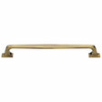 Heritage Brass Door Furniture Antique Brass / Pull Handles (Bolt Through) Heritage Brass - Door Pull Handle Durham Design 497mm Antique Brass Finish