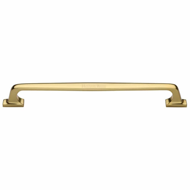 Heritage Brass Door Furniture Polished Brass / Pull Handles (Bolt Through) Heritage Brass - Door Pull Handle Durham Design 497mm Polished Brass Finish