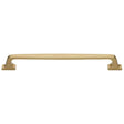 Heritage Brass Door Furniture Satin Brass / Pull Handles (Bolt Through) Heritage Brass - Door Pull Handle Durham Design 497mm Satin Brass Finish