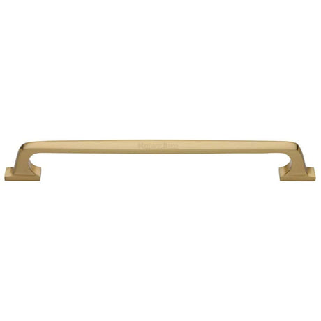 Heritage Brass Door Furniture Satin Brass / Pull Handles (Bolt Through) Heritage Brass - Door Pull Handle Durham Design 497mm Satin Brass Finish