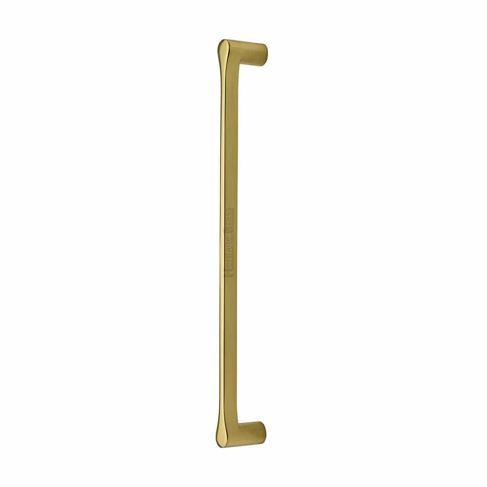 Heritage Brass Door Furniture Polished Brass / Pull Handles (Bolt Through) Heritage Brass - Door Pull Handle Gio Design 332mm Polished Brass Finish