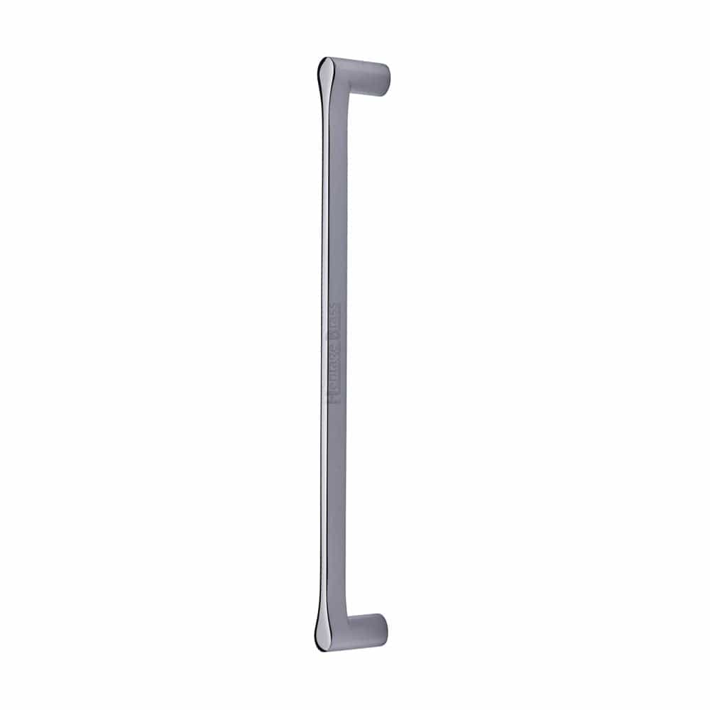 Heritage Brass Door Furniture Polished Chrome / Pull Handles (Bolt Through) Heritage Brass - Door Pull Handle Gio Design 332mm Polished Chrome Finish