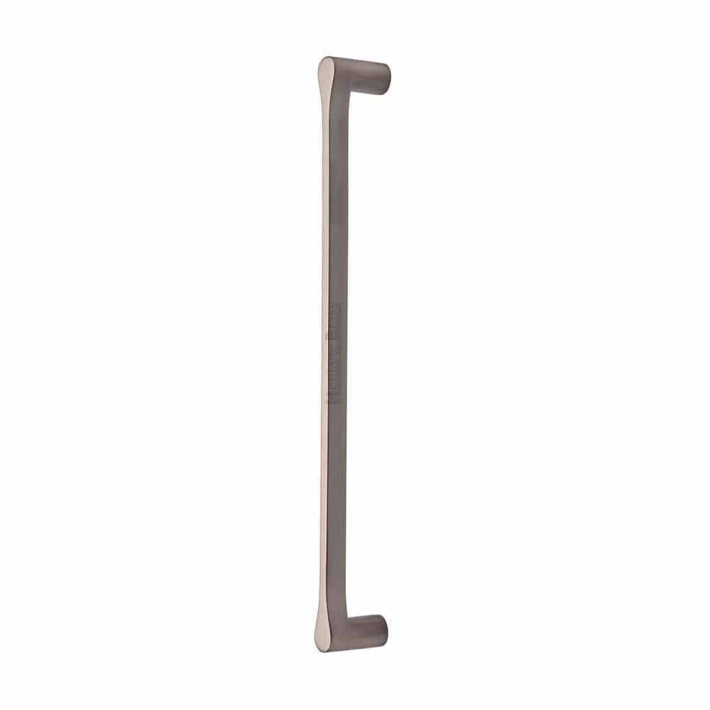 Heritage Brass Door Furniture Satin Nickel / Pull Handles (Bolt Through) Heritage Brass - Door Pull Handle Gio Design 332mm Satin Nickel Finish