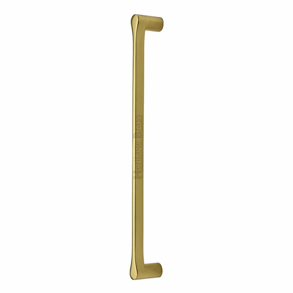 Heritage Brass Door Furniture Polished Brass / Pull Handles (Bolt Through) Heritage Brass - Door Pull Handle Gio Design 484mm Polished Brass Finish
