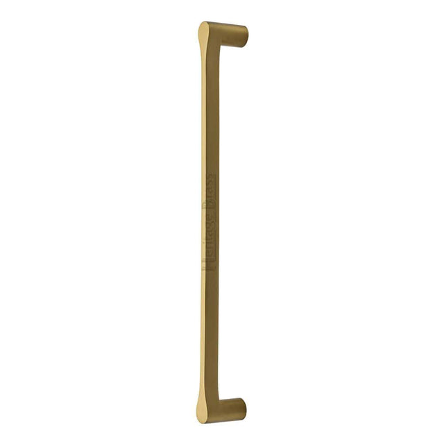 Heritage Brass Door Furniture Satin Brass / Pull Handles (Bolt Through) Heritage Brass - Door Pull Handle Gio Design 484mm Satin Brass Finish