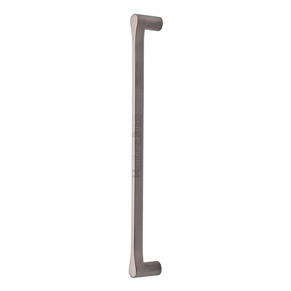 Heritage Brass Door Furniture Satin Nickel / Pull Handles (Bolt Through) Heritage Brass - Door Pull Handle Gio Design 484mm Satin Nickel Finish