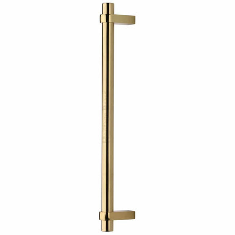Heritage Brass Door Furniture Polished Brass / Pull Handles (Bolt Through) Heritage Brass - Door Pull Handle Industrial Design 505mm Polished Brass Finish