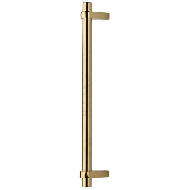 Heritage Brass Door Furniture Polished Brass / Pull Handles (Bolt Through) Heritage Brass - Door Pull Handle Industrial Design 505mm Polished Brass Finish
