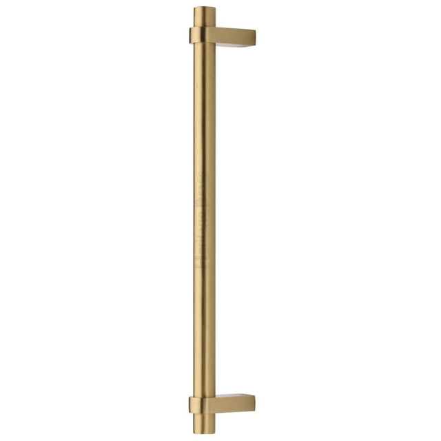 Heritage Brass Door Furniture Satin Brass / Pull Handles (Bolt Through) Heritage Brass - Door Pull Handle Industrial Design 505mm Satin Brass Finish
