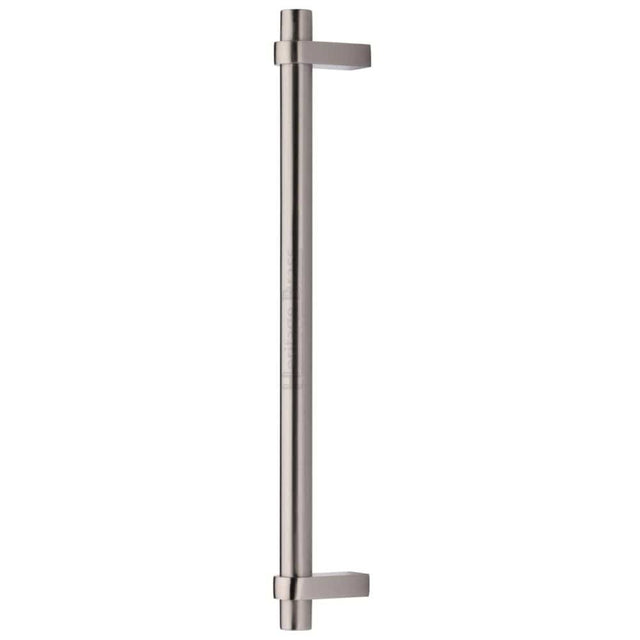 Heritage Brass Door Furniture Satin Nickel / Pull Handles (Bolt Through) Heritage Brass - Door Pull Handle Industrial Design 505mm Satin Nickel Finish