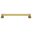 Heritage Brass Door Furniture Polished Brass / Pull Handles (Bolt Through) Heritage Brass - Door Pull Handle Square Vintage Design 490mm Polished Brass Finish