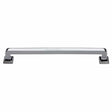 Heritage Brass Door Furniture Polished Chrome / Pull Handles (Bolt Through) Heritage Brass - Door Pull Handle Square Vintage Design 490mm Polished Chrome Finish