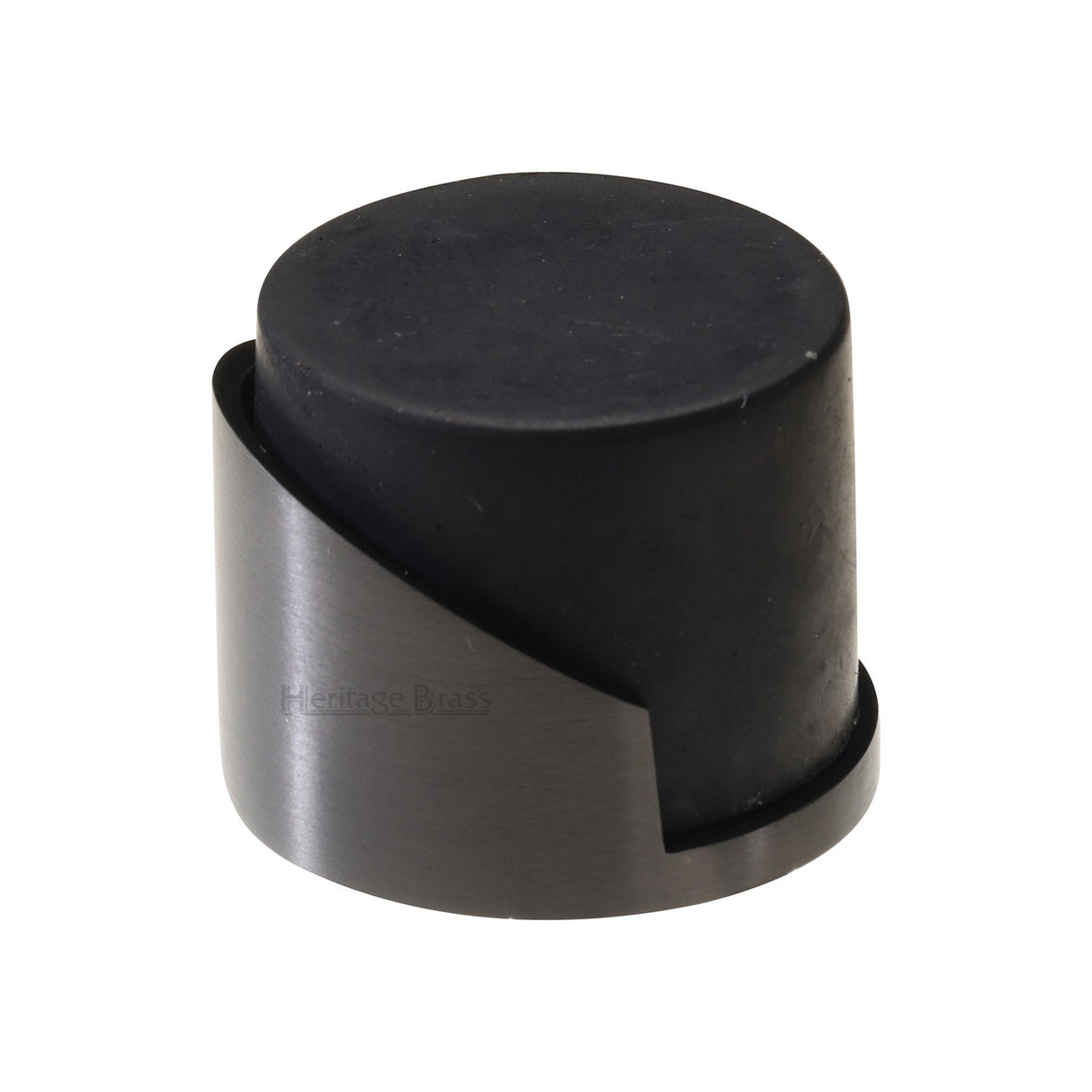 Heritage Brass Door Furniture Matt Bronze Heritage Brass - Heritage Brass Square-Round Mounted Door Stop - Matt Bronze