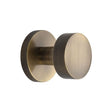 Heritage Brass Door Furniture Antique Brass / Mortice Knobs Heritage Brass Knightsbridge Knurled Knob on Knurled Concealed base Antique Brass finish
