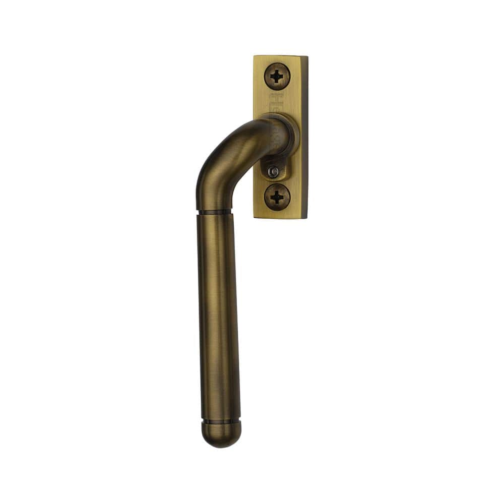 Heritage Brass Window Furniture Antique Brass / Left Hand / Yes Heritage Brass - Lockable Espagnolette Left Handed Antique Brass finish