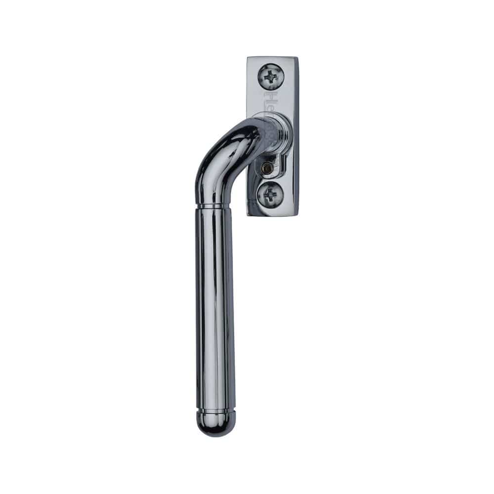 Heritage Brass Window Furniture Polished Chrome / Left Hand / Yes Heritage Brass - Lockable Espagnolette Left Handed Polished Chrome finish