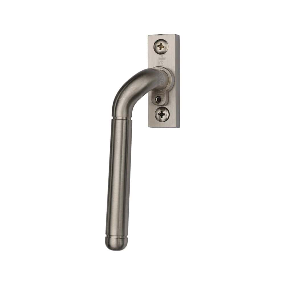 Heritage Brass Window Furniture Satin Nickel / Left Hand / Yes Heritage Brass - Lockable Espagnolette Left Handed Satin Nickel finish