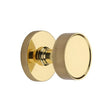 Heritage Brass Door Furniture Polished Brass / Mortice Knobs Heritage Brass Owen Knurled Knob on Knurled Concealed Base Polished Brass finish