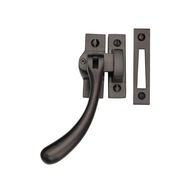 Heritage Brass Window Furniture Matt Bronze / Yes / Mortice & Hook Place Heritage Brass - Window Fastener Lockable Matt Bronze