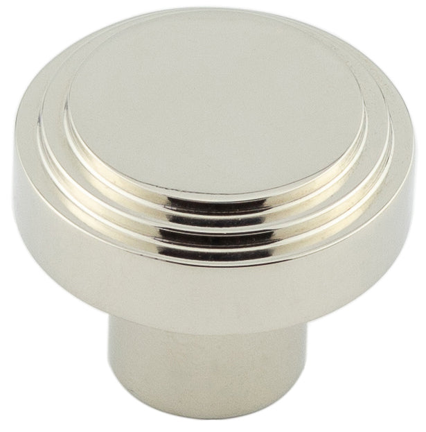 High quality image of Hoxton - Cropley Cupboard Knobs 30mm Polished Nickel Sku. HOX1030PN