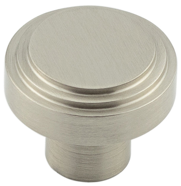 High quality image of Hoxton - Cropley Cupboard Knobs 30mm Satin Nickel Sku. HOX1030SN