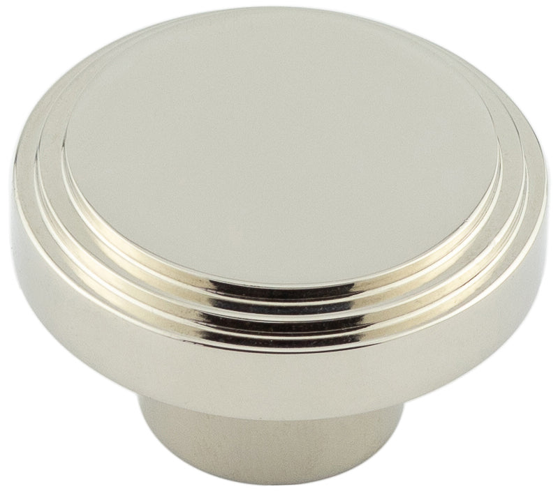 High quality image of Hoxton - Cropley Cupboard Knobs 40mm Polished Nickel Sku. HOX1040PN