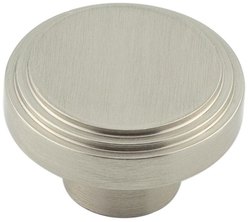 High quality image of Hoxton - Cropley Cupboard Knobs 40mm Satin Nickel Sku. HOX1040SN