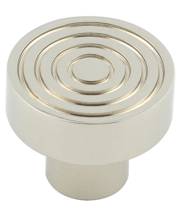High quality image of Hoxton - Murray Cupboard Knobs 30mm Polished Nickel Sku. HOX1130PN