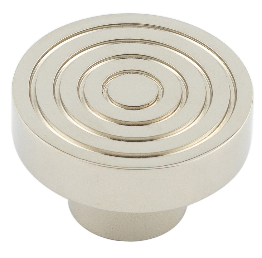 High quality image of Hoxton - Murray Cupboard Knobs 40mm Polished Nickel Sku. HOX1140PN