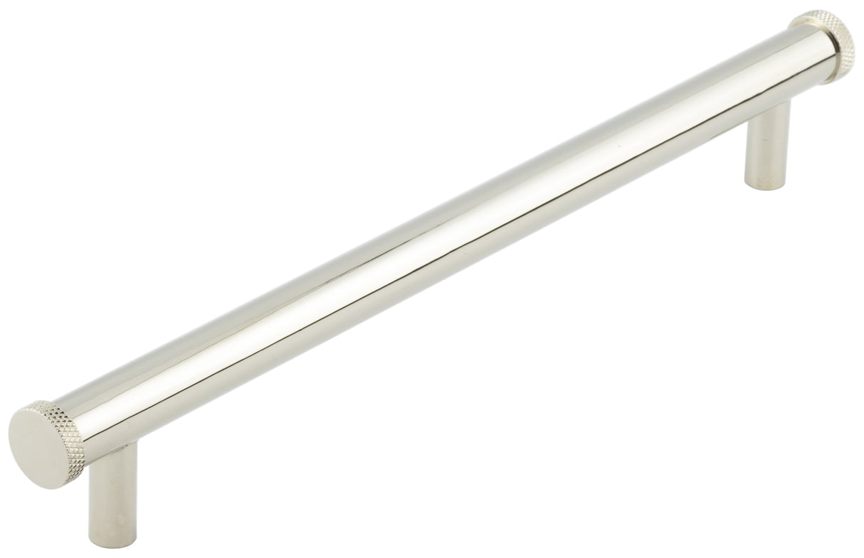 High quality image of Hoxton - Wenlock Cabinet Handles 224mm Ctrs Polished Nickel Sku. HOX160PN