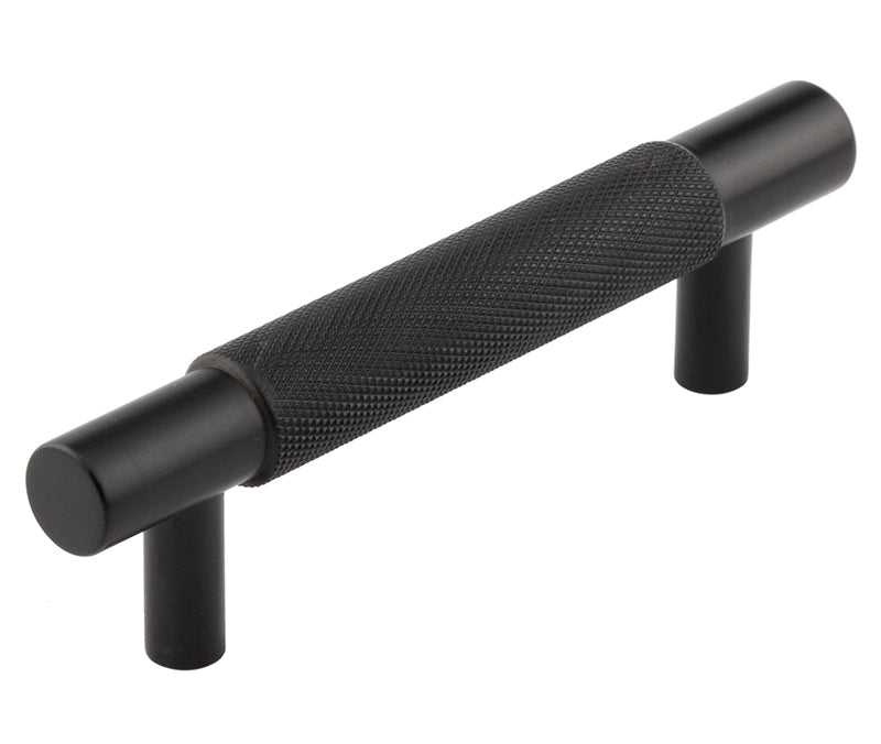 High quality image of Hoxton - Taplow Cabinet Handles 96mm Ctrs Black Sku. HOX2050MB