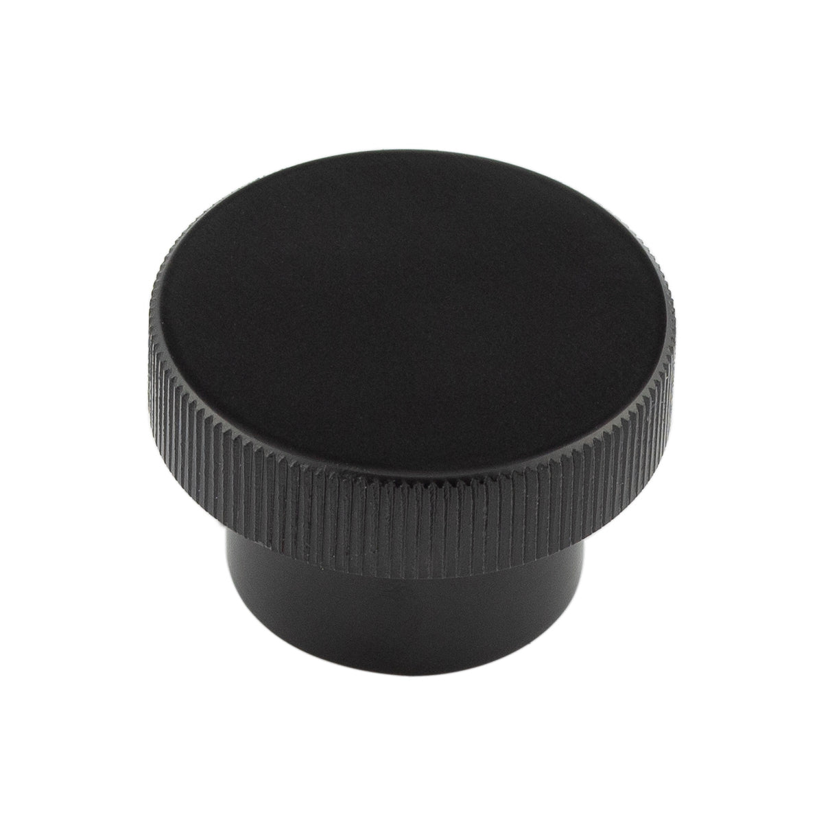 High quality image of Hoxton - Thaxted Cupboard Knobs 40mm Black Sku. HOX240MB