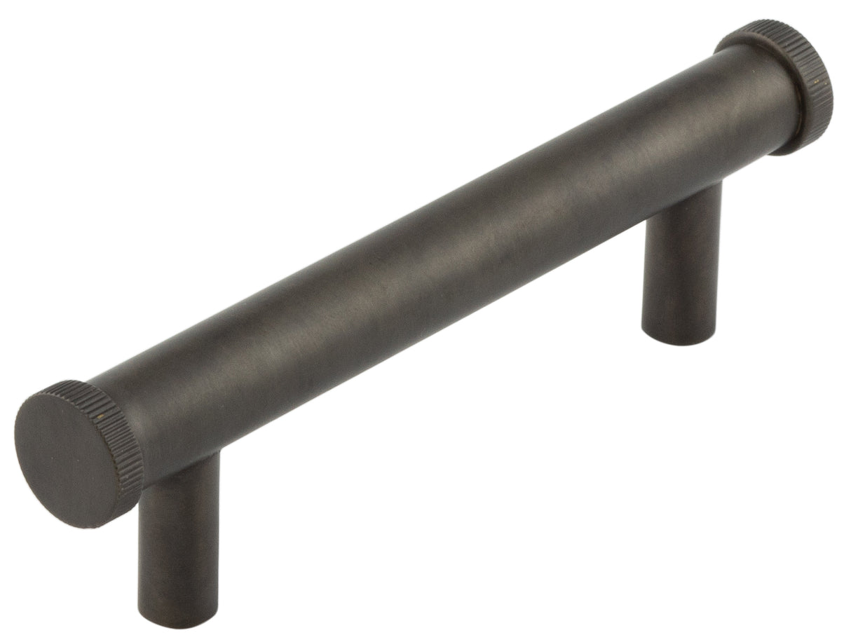High quality image of Hoxton - Thaxted Cabinet Handles 96mm Ctrs Dark Bronze Sku. HOX250DB