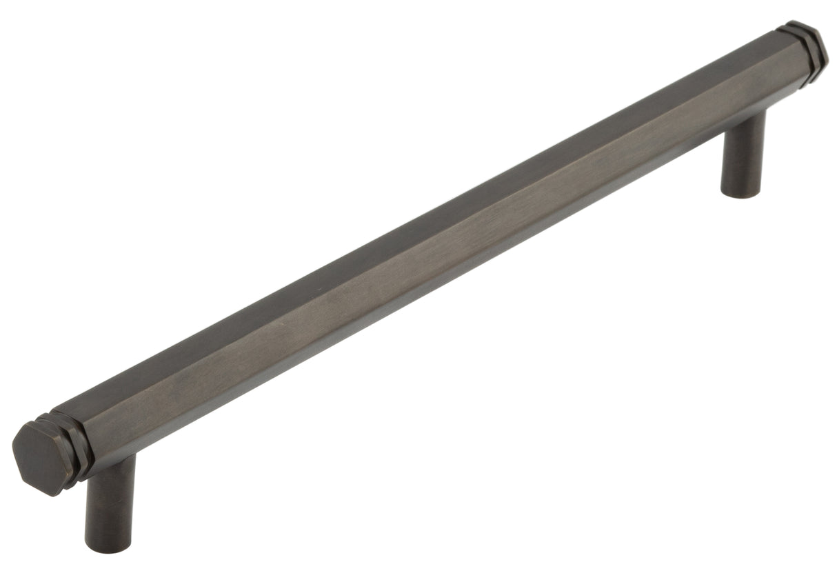 High quality image of Hoxton - Nile Cabinet Handles 224mm Ctrs Dark Bronze Sku. HOX360DB