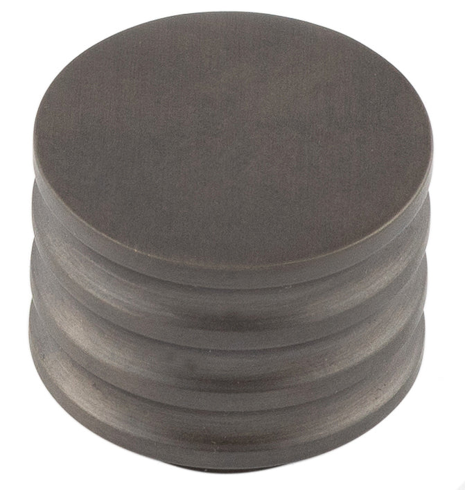 High quality image of Hoxton - Sturt Cupboard Knobs 30mm Dark Bronze Sku. HOX430DB