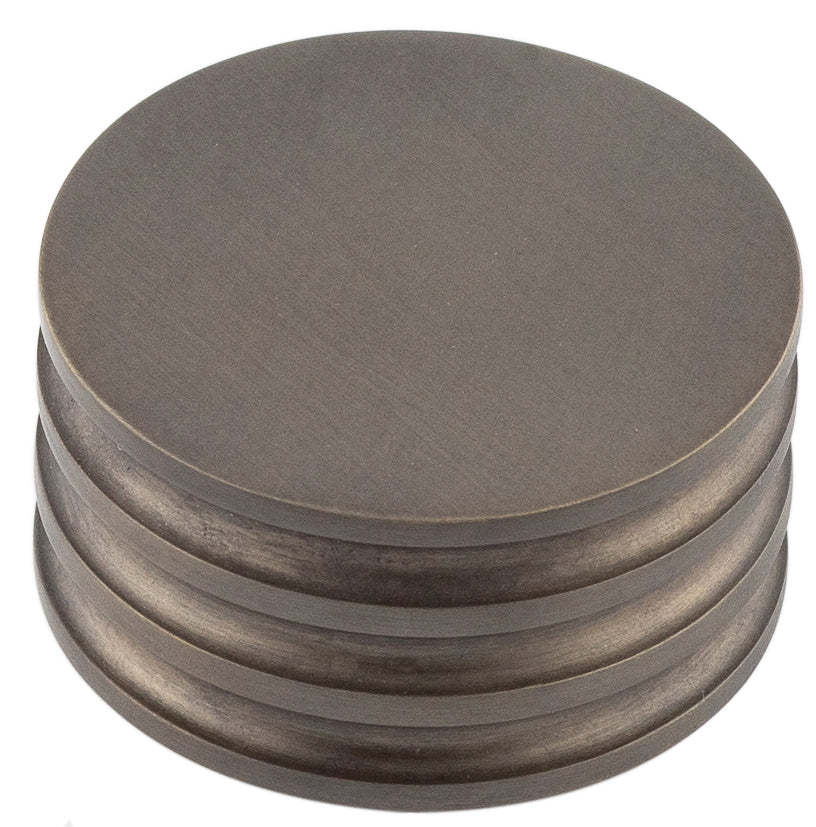 High quality image of Hoxton - Sturt Cupboard Knobs 40mm Dark Bronze Sku. HOX440DB