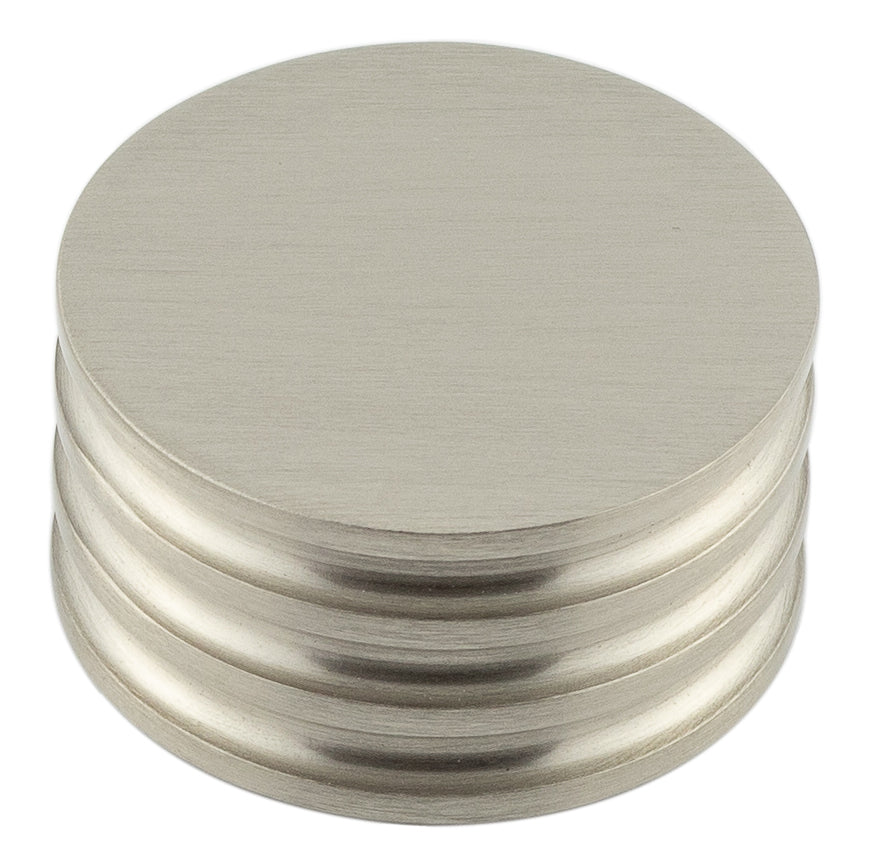 High quality image of Hoxton - Sturt Cupboard Knobs 40mm Satin Nickel Sku. HOX440SN