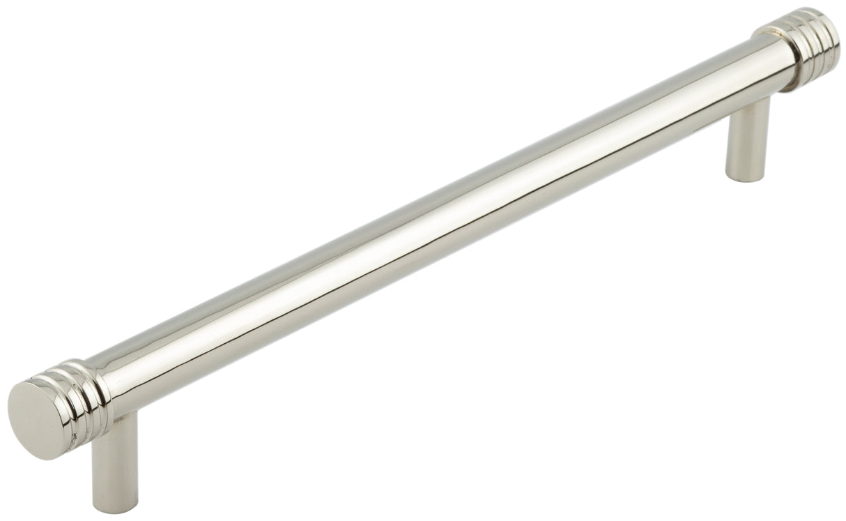 High quality image of Hoxton - Sturt Cabinet Handles 224mm Ctrs Polished Nickel Sku. HOX460PN