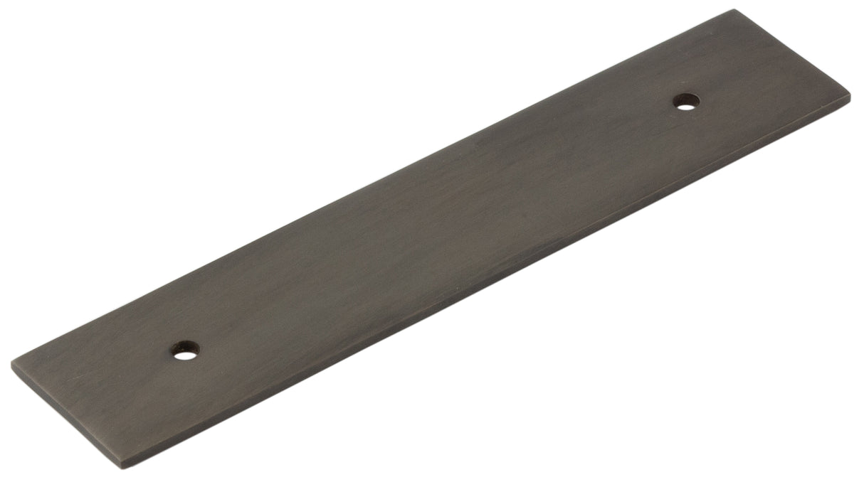 High quality image of Hoxton - Fanshaw Backplates for Cabinet Handles 140x30mm Dark Bronze Sku. HOX5050DB