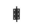 Frelan Hardware Hinges Black / 2" (51mm) / Finial Hoxton - 50x35mm MB Finial hinge