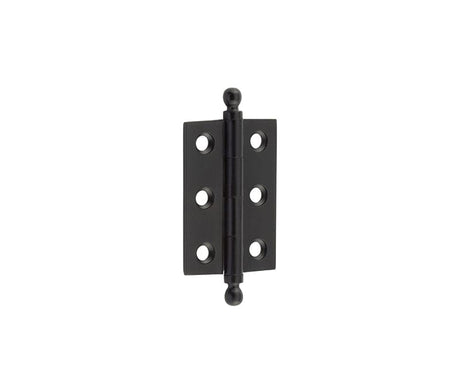 Frelan Hardware Hinges Black / 2" (51mm) / Finial Hoxton - 50x35mm MB Finial hinge