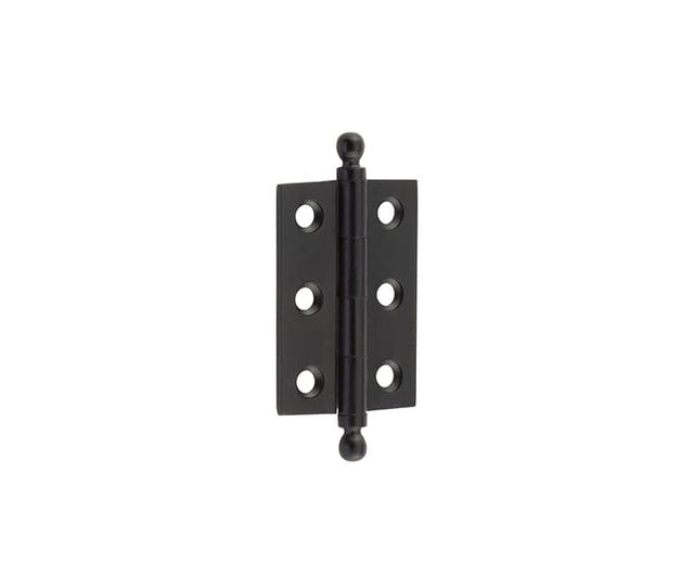 Frelan Hardware Hinges Black / 2" (51mm) / Finial Hoxton - 50x35mm MB Finial hinge