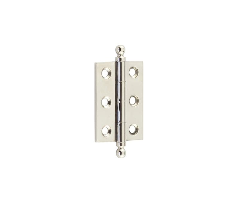 Frelan Hardware Hinges Polished Nickel / 2" (51mm) / Finial Hoxton - 50x35mm PN Finial hinge