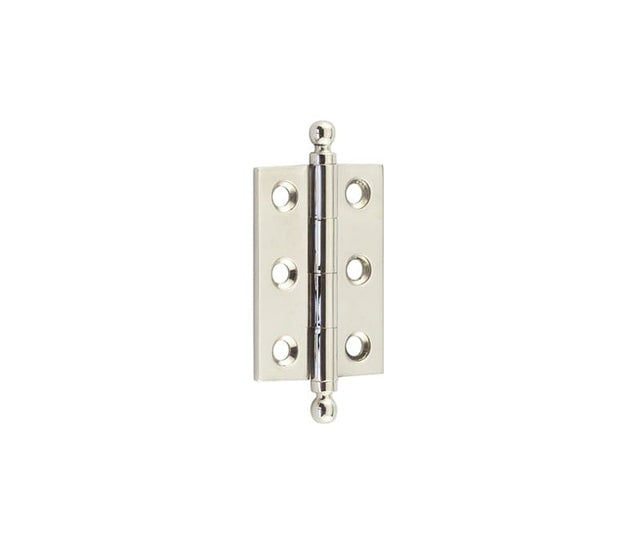 Frelan Hardware Hinges Polished Nickel / 2" (51mm) / Finial Hoxton - 50x35mm PN Finial hinge