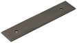 Frelan Hardware Cabinet Hardware Dark Bronze / Backplate for Cabinet Pull Handle / 96mm c/c Hoxton - Fanshaw DB 140x30mm Backplate for Pull Handle with 96mm Ctrs