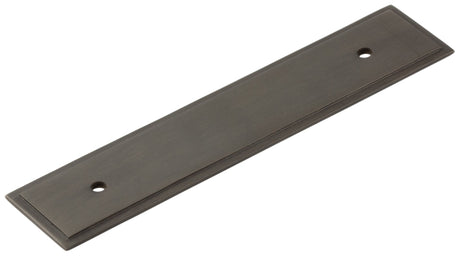 Frelan Hardware Cabinet Hardware Dark Bronze / Backplate for Cabinet Pull Handle / 96mm c/c Hoxton - Rushton DB 140x30mm Backplate for Pull Handle with 96mm Cts