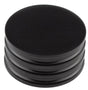 Frelan Hardware Cabinet Hardware Black / Cabinet Knobs / 40mm Dia. Hoxton - Sturt MB 40mm Cupboard Knob Grooved